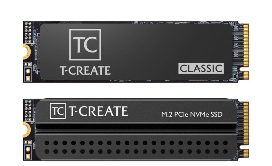 Team Group представила SSD T-Create Classic H514 с PCIe 5.0 и скоростью до 14 200 МБ/с для задач ИИ