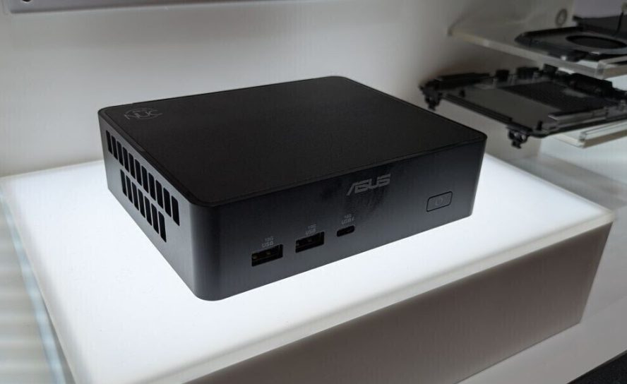Стала известна возможная цена мини-ПК ASUS NUC 16 Pro с процессорами Intel Panther Lake