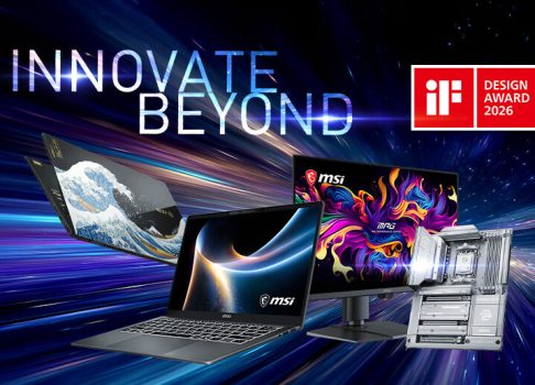 MSI завоевала четыре iF DESIGN AWARD 2026 за инновации в дизайне и интеграцию ИИ