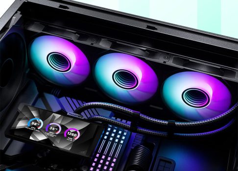 Phanteks представила 360M25-LCD AIO с 6-дюймовым IPS-дисплеем и аппаратной кастомизацией