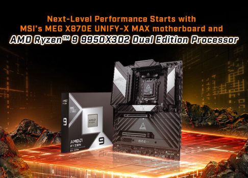 MSI готовит платформу под Ryzen 9 9950X3D2: новая плата MEG X870E UNIFY-X MAX и расширенная поддержка AM5