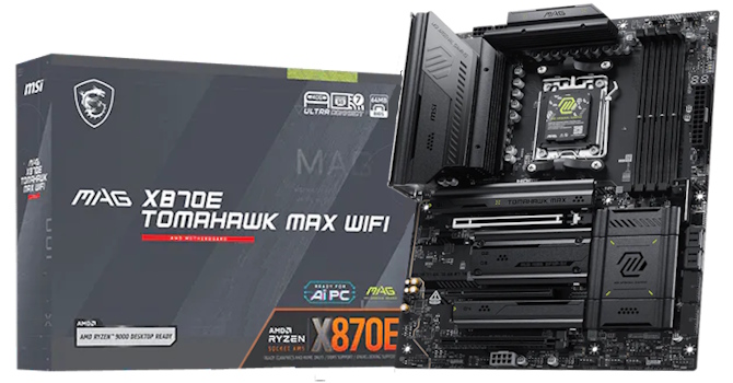 MSI представляет обновлённую материнскую плату MAG X870E Tomahawk Max Wi-Fi с расширенными возможностями для AMD