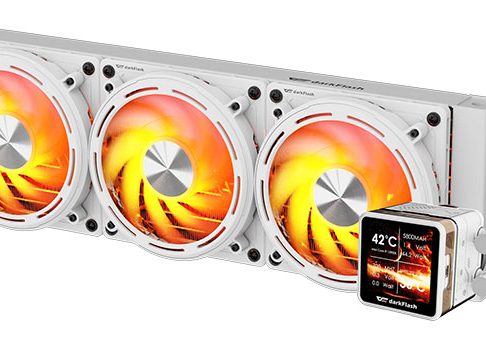 darkFlash представила СЖО Explore DE360 с магнитным дисплеем и акцентом на дизайн