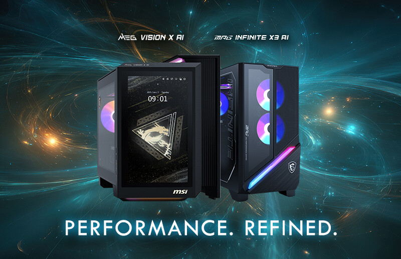 MSI обновила игровые ПК MEG Vision X AI и MPG Infinite X3 AI процессорами Intel Core Ultra 200S Plus