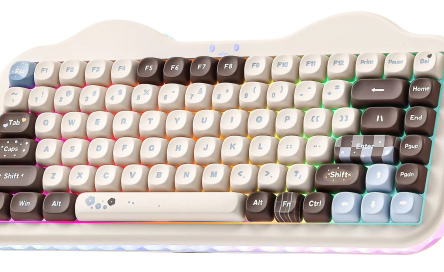 YUNZII представила клавиатуру C75 Cake в стиле «шоколадного десерта» с акцентом на кастомизацию и комфорт печати