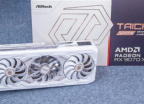 Белая мощь RDNA 4: ASRock представила Radeon RX 9070 XT Taichi White OC с экраном и ARGB
