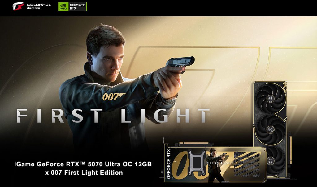 Colorful iGame GeForce RTX 5070 Ultra OC x 007 First Light Edition