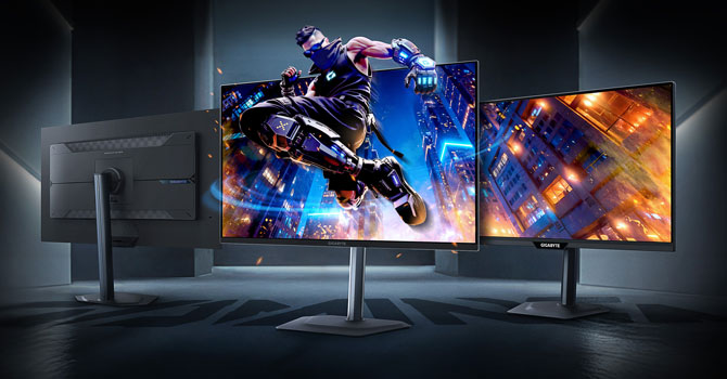 Gigabyte представила MO27Q2A — игровой QD-OLED-монитор на 280 Гц с KVM и одним спорным недостатком