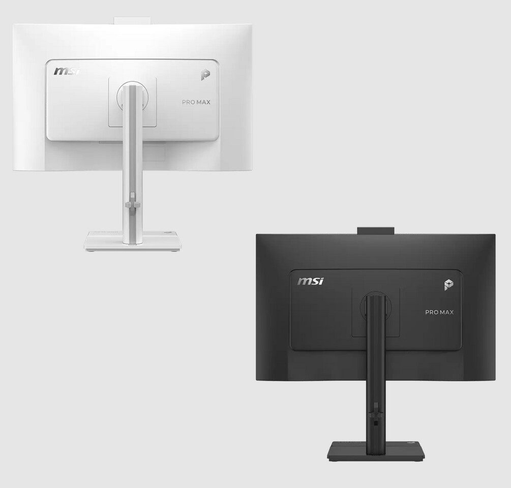 Моноблок MSI PRO MAX 27 (вид сзади)