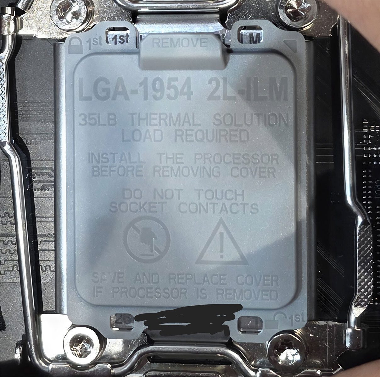 Сокет LGA1954 для процессоров INTEL