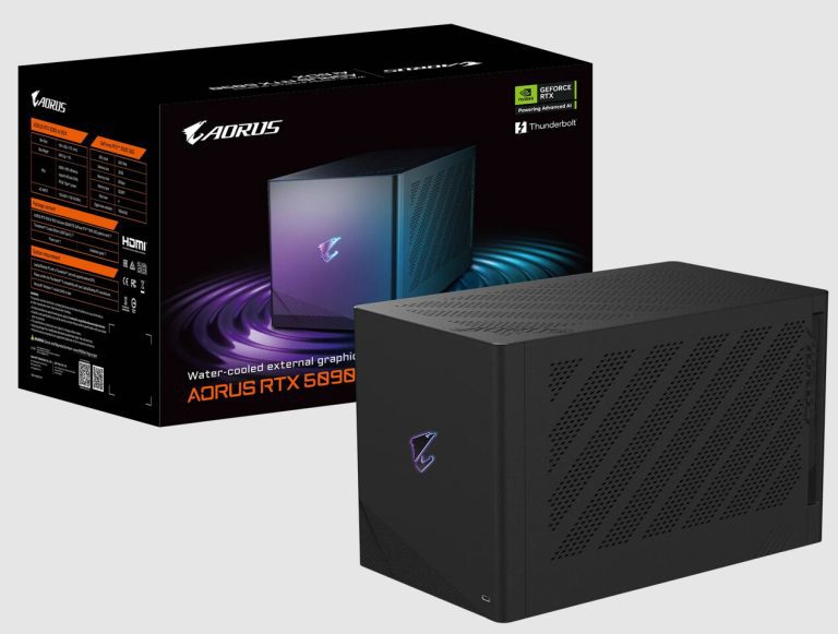 Внешняя видеокарта AORUS GeForce RTX 5090 AI BOX