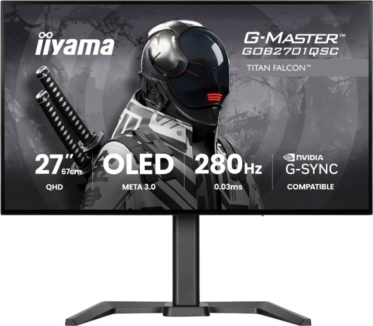 OLED монитор iiyama G-Master GOB2701QSC-B1 Titan Falcon