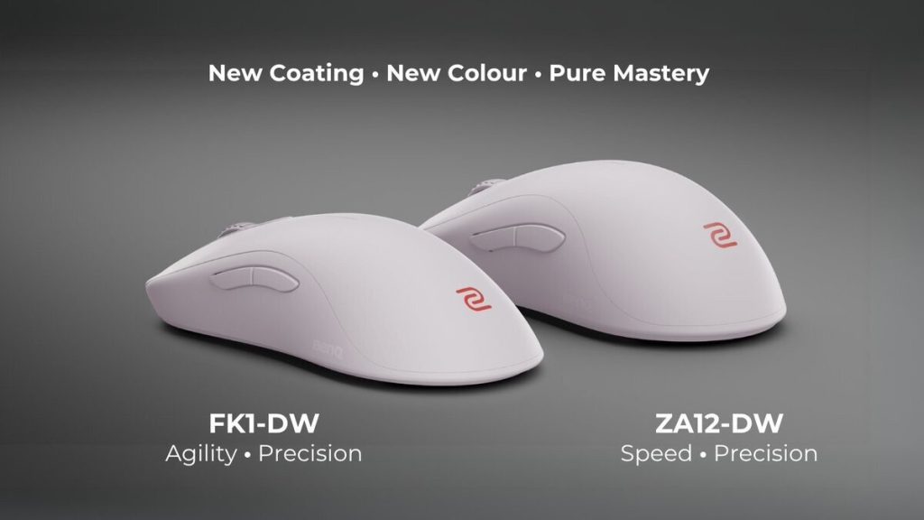 Крупные беспроводные мыши FK1-DW и ZA12-DW от BenQ Zowie