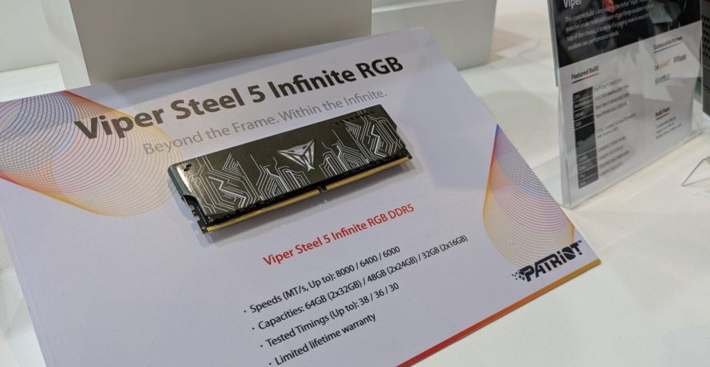 Оперативная память Patriot Memory Viper Gaming Steel 5 Infinite RGB