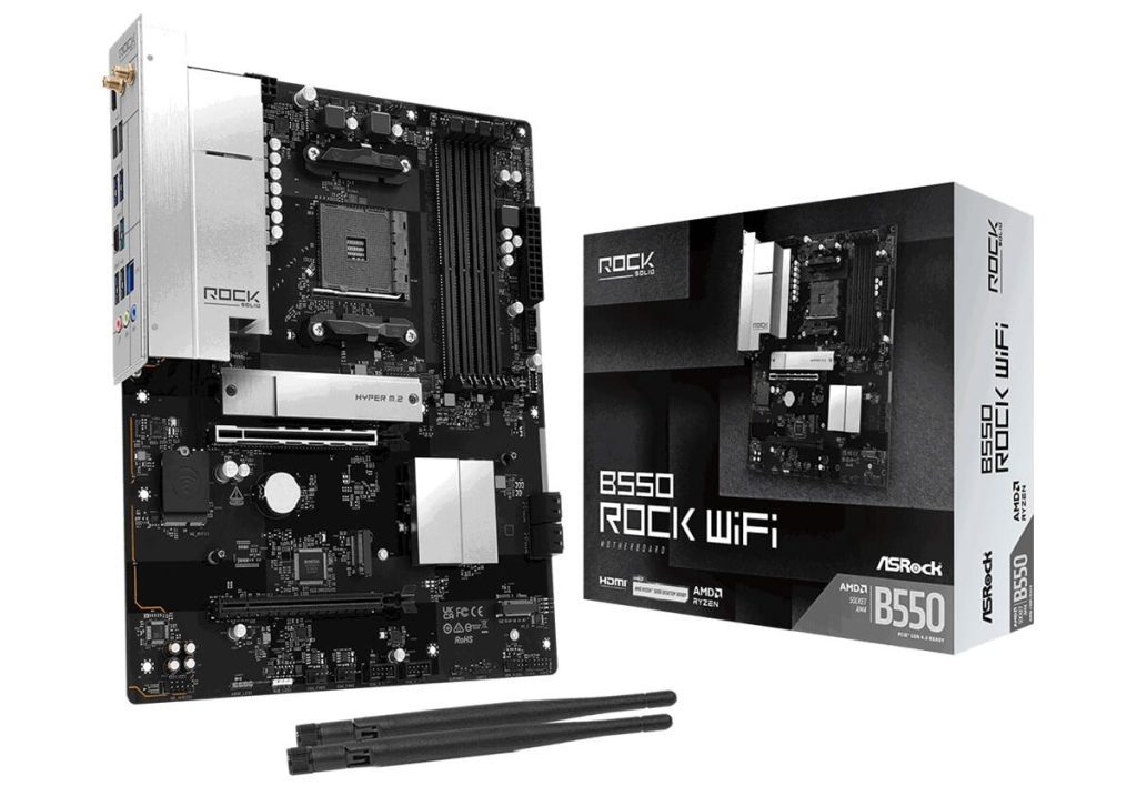 Материнская плата ASRock B550 Rock WiFi