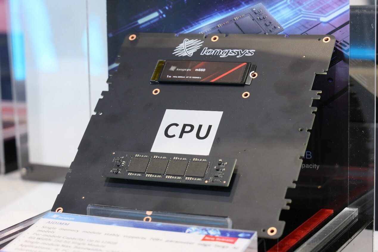 Модули памяти AIDIMM от Longsys и Lexar