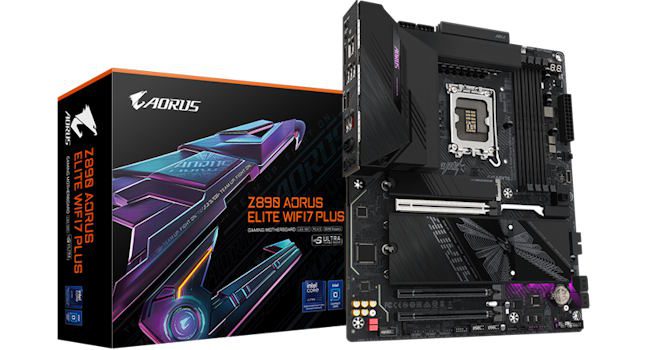Материнская плата Z890 Aorus Elite Wi-Fi7 Plus от Gigabyte