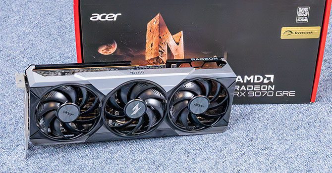 Видеокарта Acer Radeon RX 9070 GRE