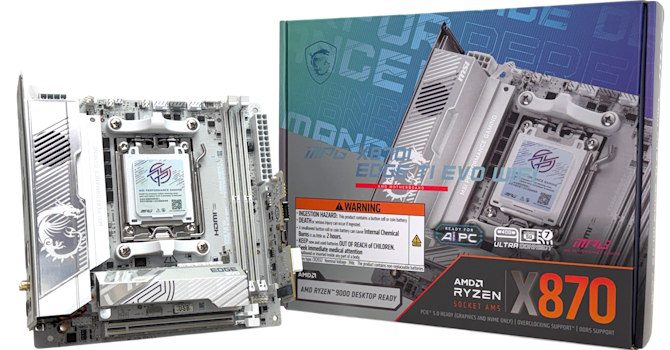 Материнская плата MSI MPG X870I Edge Ti Evo Wi-Fi