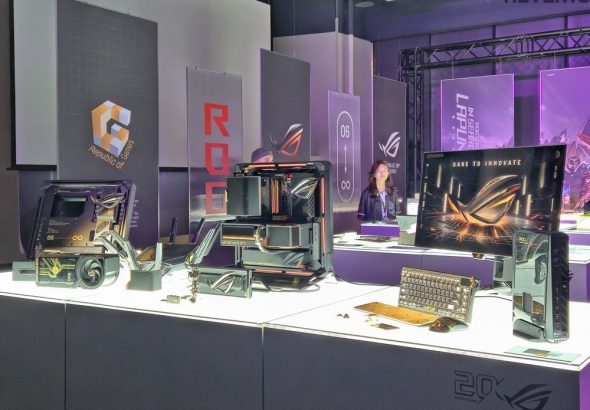 Эксклюзивные игровые ноутбуки ASUS ROG, представленные в дизайн-центре штаб-квартиры компании на Тайване