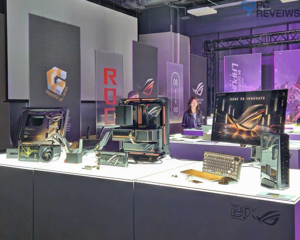 Эксклюзивные игровые ноутбуки ASUS ROG, представленные в дизайн-центре штаб-квартиры компании на Тайване