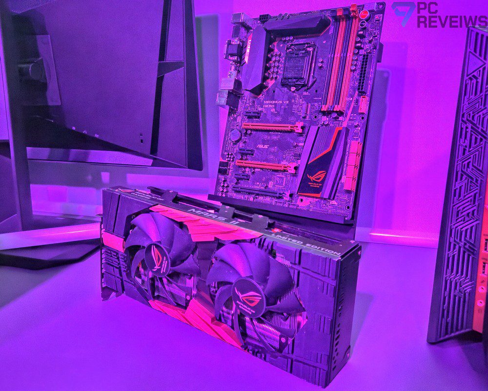 Историческая экспозиция Republic of Gamers с игровыми устройствами разных поколений