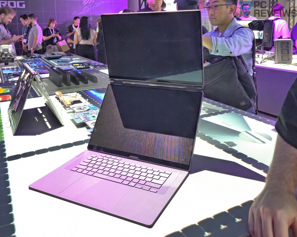 Прототип игрового ноутбука ROG на этапе инженерной разработки в лаборатории ASUS