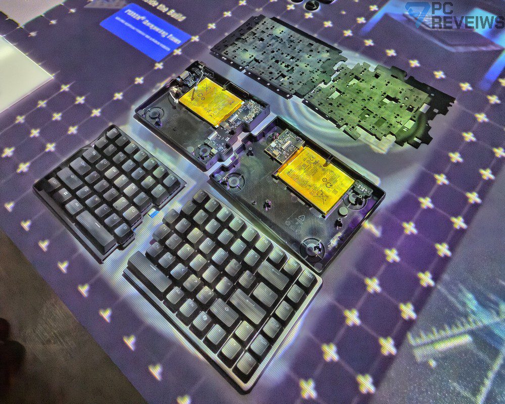 Прототип корпуса ноутбука ASUS ROG с экспериментальными материалами и конструкцией