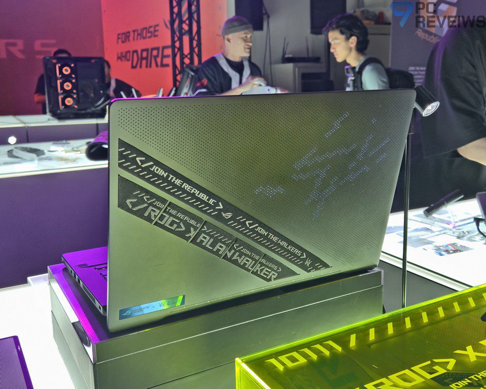 Игровой ноутбук ROG Zephyrus G14 Alan Walker Special Edition с уникальным дизайном в стиле музыкальной коллаборации ASUS