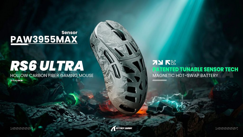 Компьютерная мышь ATTACK SHARK RS6 ULTRA