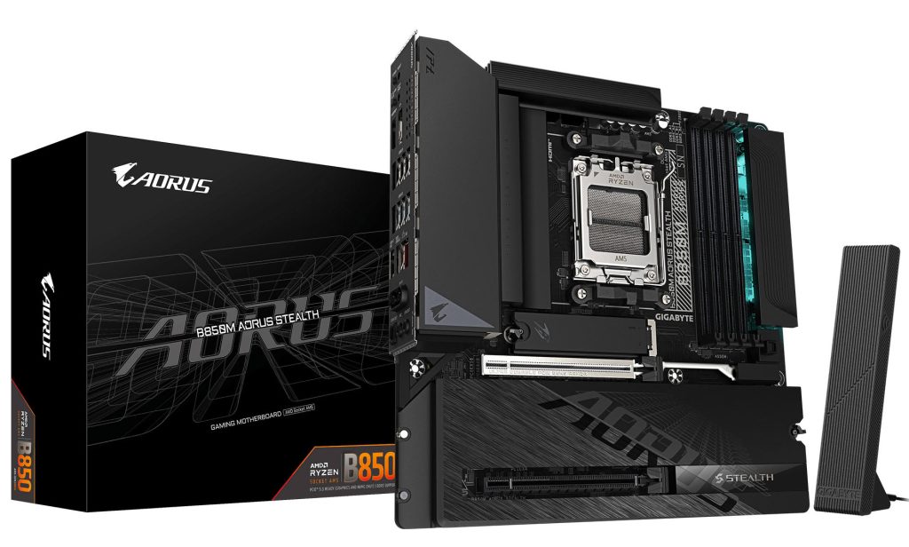 Материнская плата GIGABYTE B850M AORUS Stealth