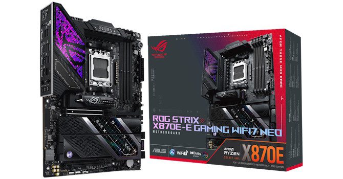 Материнская платаASUS ROG Strix X870E-E Gaming Wi-Fi 7 Neo