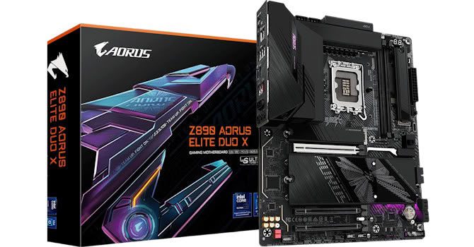 Материнская плата Gigabyte Z890 Aorus Elite Duo X