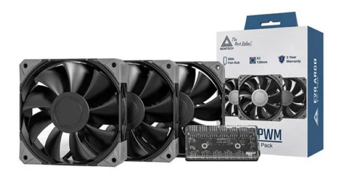 Вентиляторы Montech E28 PWM