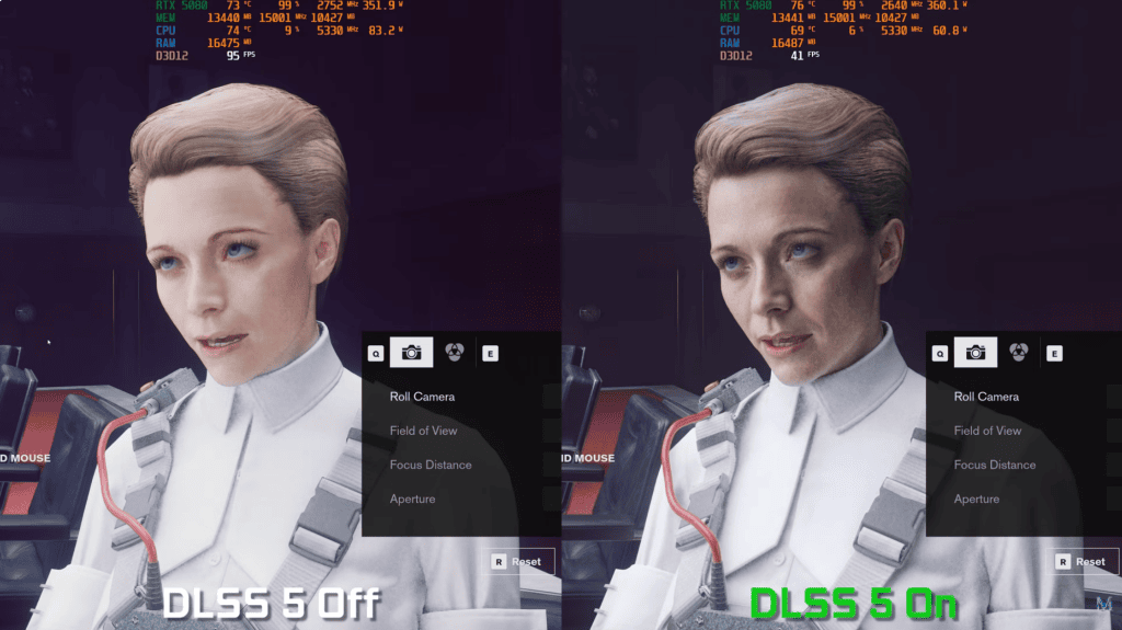 Технология NVIDIA DLSS 5 в игре после утечки файлов
