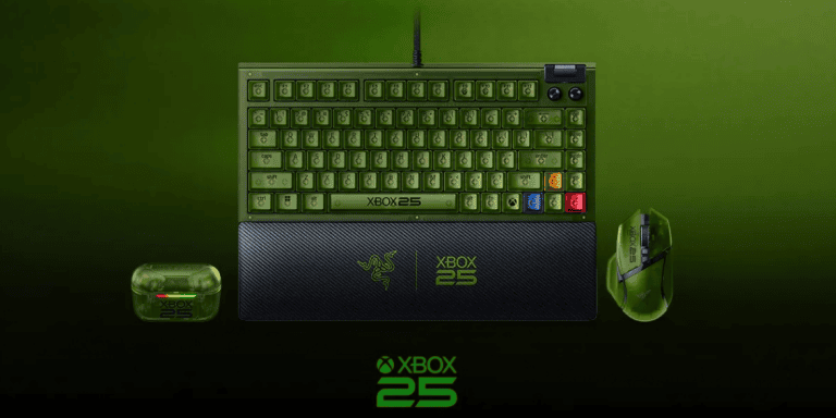 Юбилейный набор периферии Razer в честь 25-летия Xbox