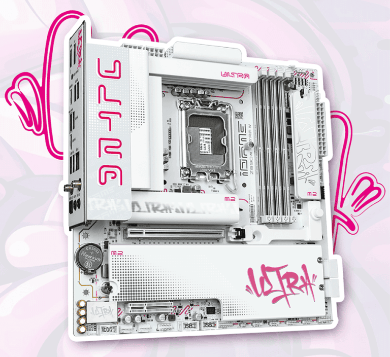 Материнская плата Colorful iGame Z890M ULTRA в стиле граффити