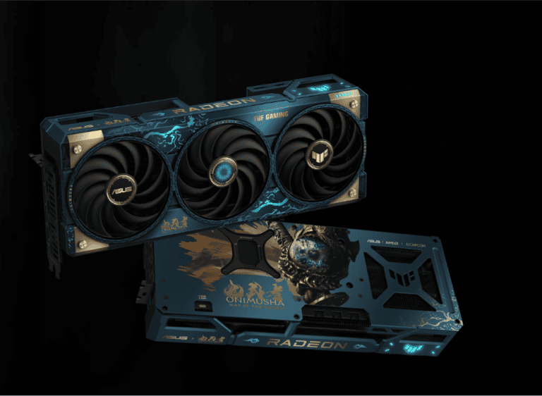 Лимитированная видеокарта ASUS TUF RX 9070 XT в стиле Onimusha