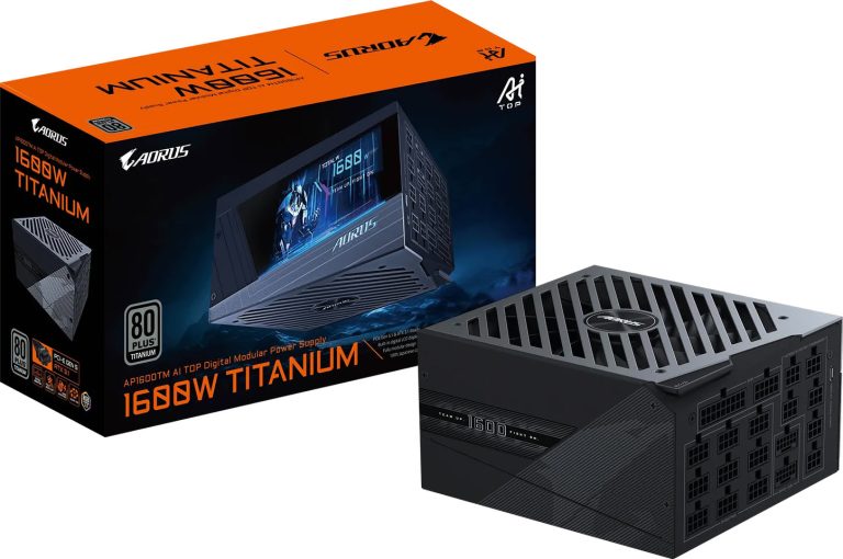 Блок питания AORUS P1600W от GIGABYTE