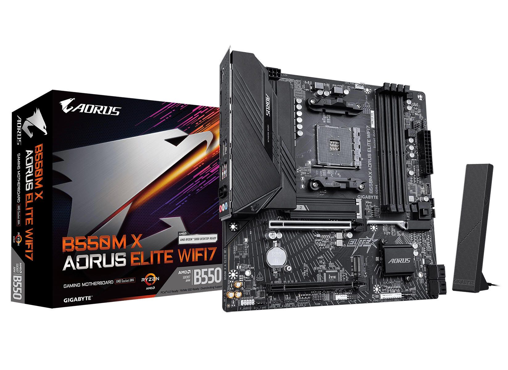 Материнская плата Gigabyte AORUS B550M X Series