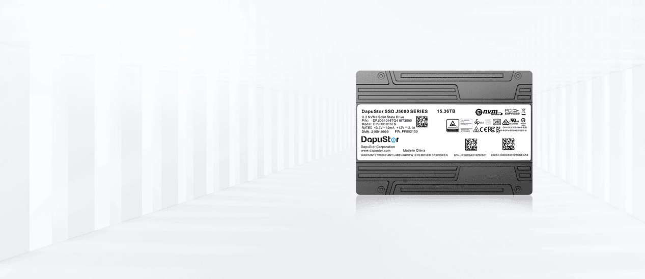 Серверный SSD-накопитель Dapu J5060 с гибридной архитектурой памяти
