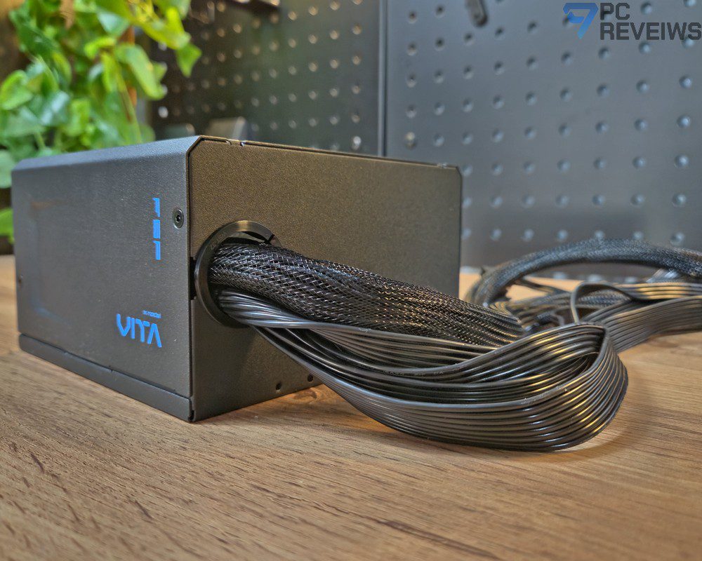 Сочленение кабелей и корпуса блока питания FSP VITA GD 750W