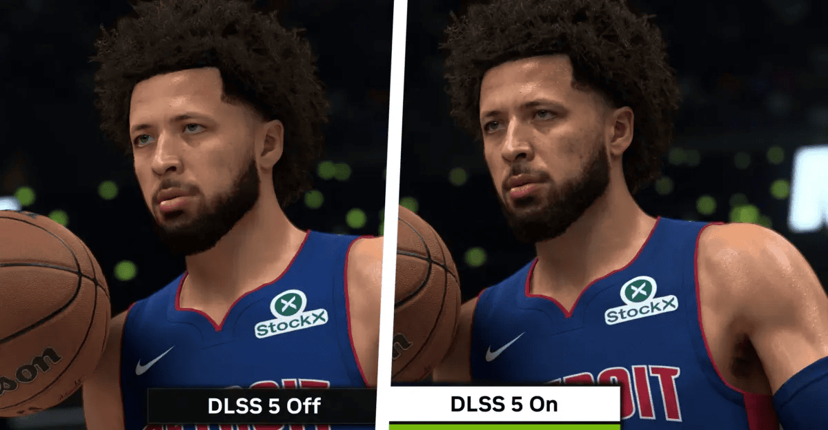 Технология NVIDIA DLSS 5 с нейросетевым рендерингом в NBA 2K27