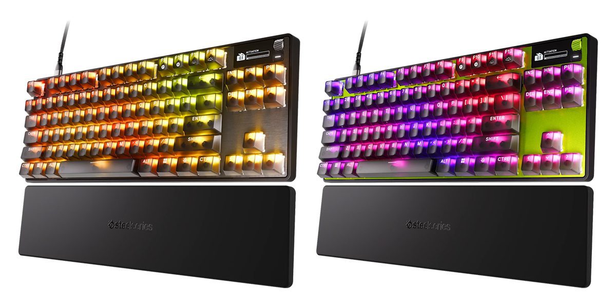 Юбилейные клавиатуры SteelSeries Apex Pro TKL Gen 3 Cyber и Steel