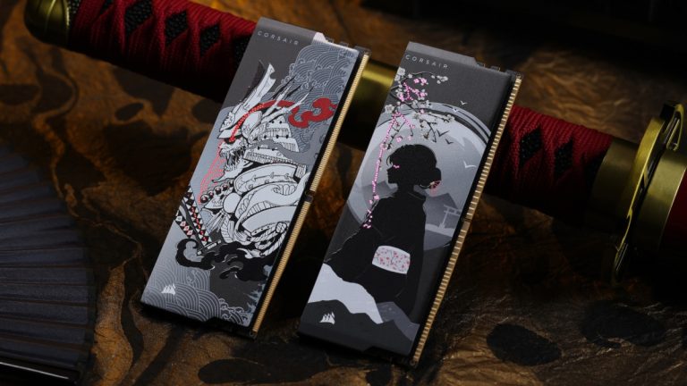 Модули памяти Corsair SHUGO DDR5 с художественным дизайном и подсветкой