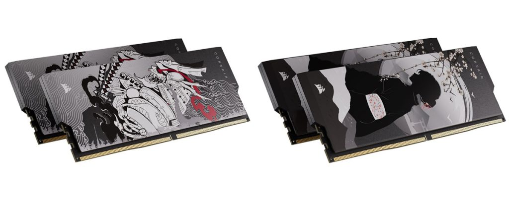 Модули памяти Corsair SHUGO DDR5 с художественным дизайном и подсветкой