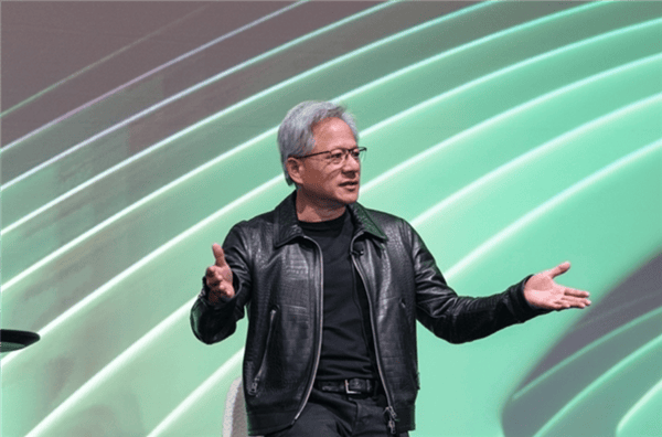 Дженсен Хуанг из NVIDIA во время интервью о экспорте технологий