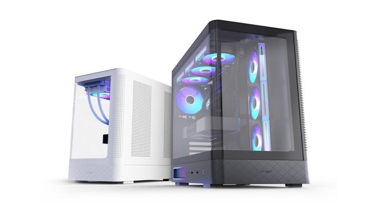 Корпус FSP M581 с панорамным стеклом и RGB-подсветкой