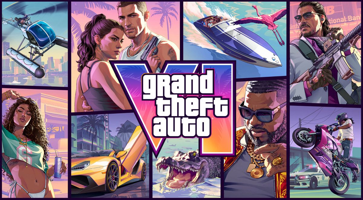 Постер игры GTA 6 от Rockstar Games