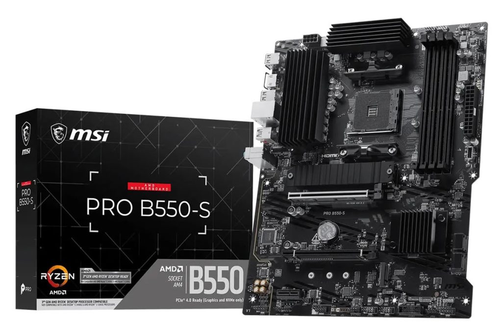 Материнская плата MSI PRO B550-S для платформы AM4